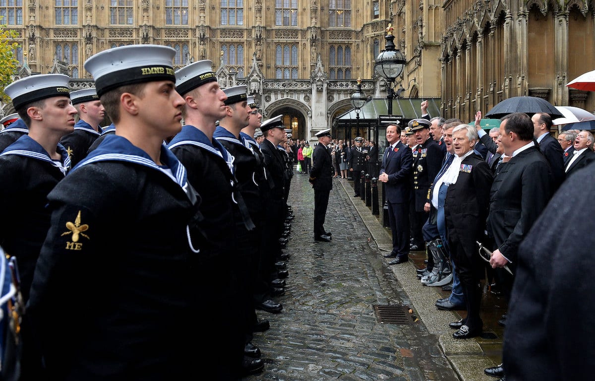 Royal Navy Honored with March into Westminster